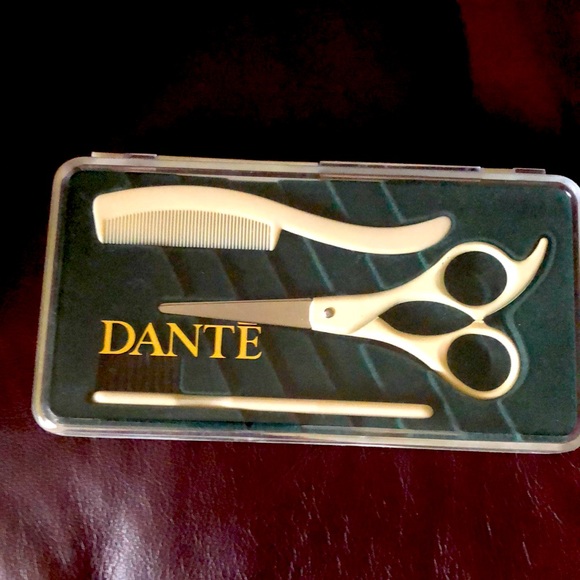 Barbados personal grooming kit and New in box Dante 3-piece mustache Set. - Picture 3 of 8